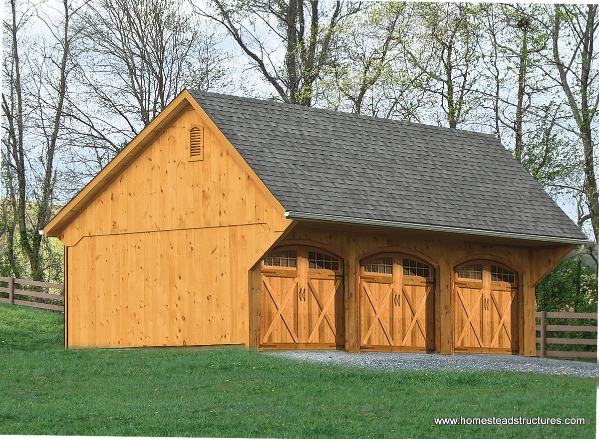 Custom Garages - 3-Car Garages, Garage Builders Homestead ...